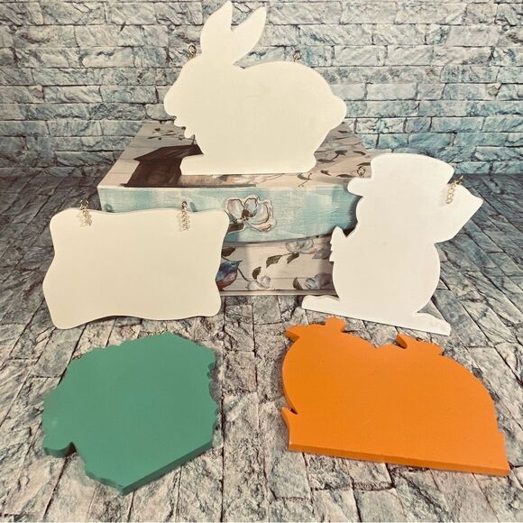 Holiday Wooden Plaques 5 Different Designs Outdoor Accent Signs - Picture 6 of 9